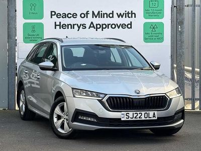 Used Skoda Octavia SE 108 HP (79 kW) 2022 Brilliant silver metallic Estate