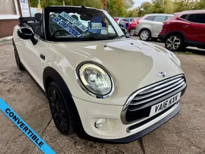 Used Mini Cooper Cabriolet 136 HP (100 kW) 2016 White Cabriolet