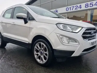 Używany Ford Ecosport Titanium 125 KM (91 kW) 2018 Biały SUV