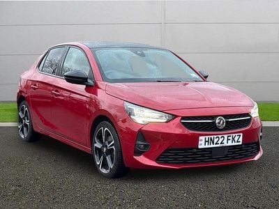 Red Used 2022 Vauxhall Corsa Edition Hatchback | £12,290 (Fair price)