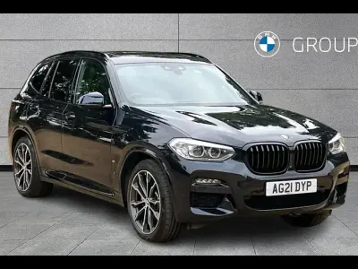 Used BMW X3 M Sport 288 HP (211 kW) 2021 Black SUV