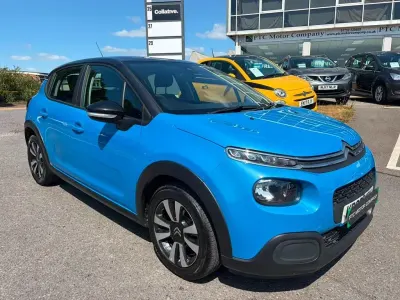 Used Citroën C3 Feel 83 HP (61 kW) 2020 Blue Hatchback