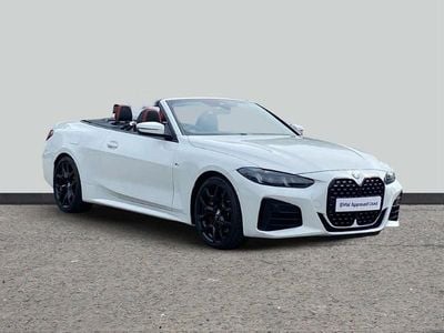White Used 2025 BMW 420 M Sport Cabriolet | £47,890 (Expensive)