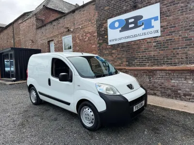 Used Peugeot Bipper S 75 HP (55 kW) 2013 White MPV