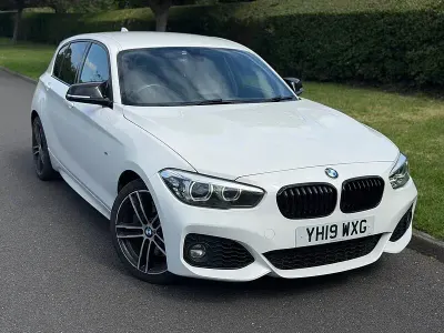 Used BMW 118 M Sport 2019 White Hatchback