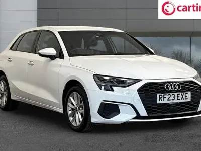 Used Audi A3 Sportback Design 110 HP (80 kW) 2023 White Hatchback
