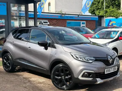 Used Renault Captur Dynamique 90 HP (66 kW) 2017 Grey/black SUV