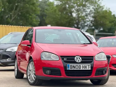 Used VW Golf V GT 170 HP (125 kW) 2008 Red Hatchback