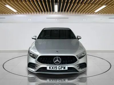 Used Mercedes A180 AMG Line Premium 116 HP (85 kW) 2019 Silver Hatchback