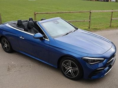 Used Mercedes CLE200 AMG line 2024 Blue Cabriolet
