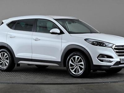 Used Hyundai Tucson Premium 116 HP (85 kW) 2017 White SUV