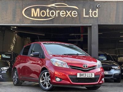 Used Toyota Yaris Multidrive S 2013 Red Hatchback