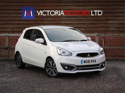 White Used 2016 Mitsubishi Mirage Hatchback | £6,495 (Fair price)