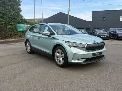 Used Skoda Enyaq iV ecoSuite 131 kW (179 HP) 2022 Brilliant silver SUV