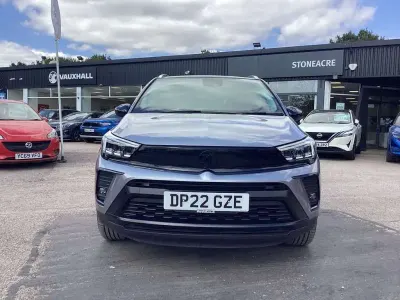 Used Vauxhall Crossland Ultimate 108 HP (79 kW) 2022 Grey SUV