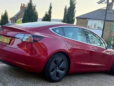 Used Tesla Model 3 Standard Range 366 kW (498 HP) 2020 Red Sedan