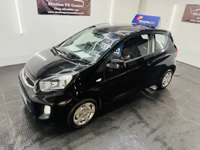 Used Kia Picanto 68 HP (50 kW) 2015 Black Hatchback