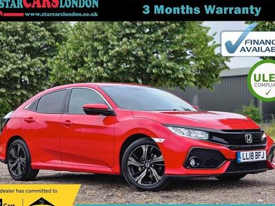 Red Used 2018 Honda Civic SR Hatchback | £11,000 (Fair price)