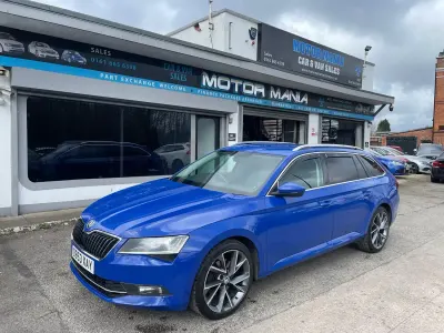Used Skoda Superb SE L Executive 2019 Blue Estate