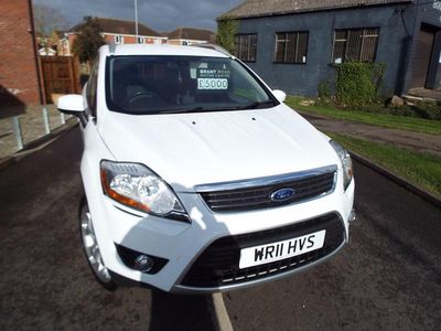Used Ford Kuga Titanium 163 HP (119 kW) 2011 White SUV