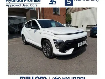 Used Hyundai Kona N Line 139 HP (102 kW) 2024 White SUV