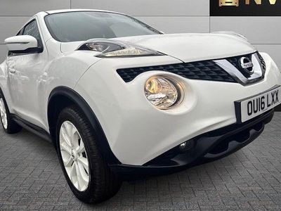 Used Nissan Juke Acenta Premium 116 HP (85 kW) 2015 White SUV