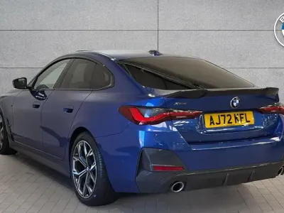 Begagnad BMW 420 Comfort Edition 2022 Blå Sportkupé