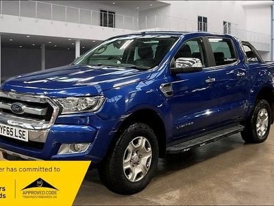 Blue Used 2016 Ford Ranger Limited Pickup | £14,500 (Good price)