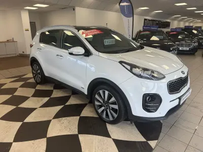 Used Kia Sportage First Edition 182 HP (133 kW) 2016 White SUV