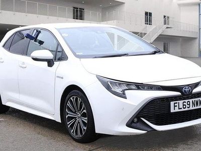 White Used 2019 Toyota Corolla Design Hatchback | £12,490 (A bit pricey)