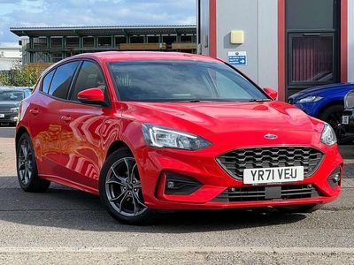 Used Ford Focus ST-Line 120 HP (88 kW) 2021 Red Hatchback