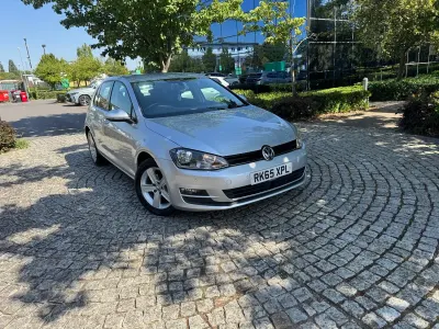 Used VW Golf VII Match 105 HP (77 kW) 2015 Silver Hatchback
