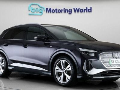 Used Audi Q4 e-tron S-Line 150 kW (204 HP) 2022 Mauve/purple SUV