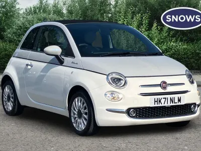 Used Fiat 500 Dolcevita 70 HP (51 kW) 2022 White Cabriolet