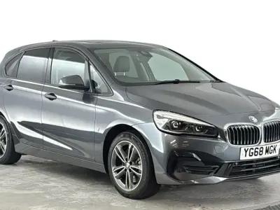Used BMW 225 Sport Line 224 HP (164 kW) 2019 Grey Hatchback