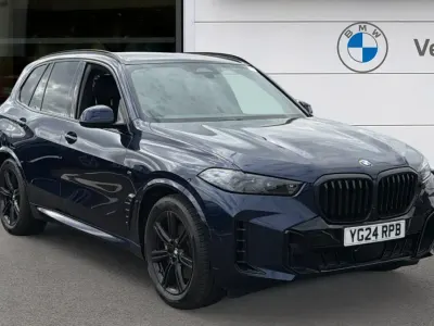 Used BMW X5 Impressive 298 HP (219 kW) 2024 Tanzanite blue SUV