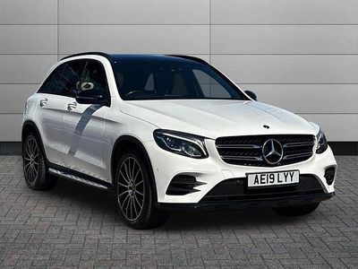 Used Mercedes GLC220 AMG Line Premium 168 HP (123 kW) 2019 White SUV