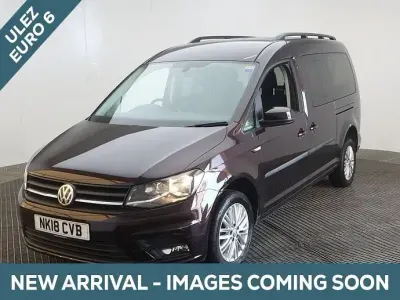 Used VW Caddy Maxi Life 2018 Mauve/purple MPV