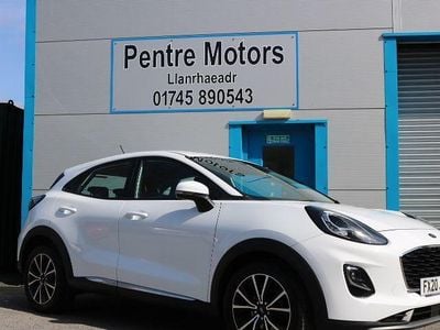 White Used 2020 Ford Puma Titanium Hatchback | £12,995 (Good price)