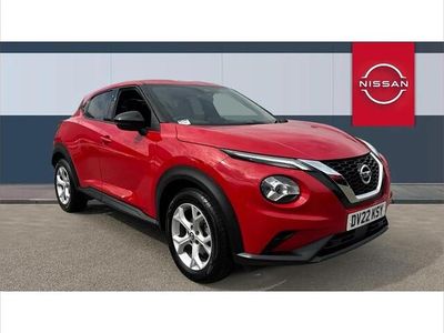 Red Used 2022 Nissan Juke N-Connecta SUV | £13,539 (Fair price)