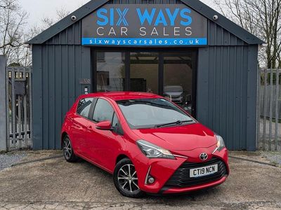 Used Toyota Yaris 2019 Red Hatchback