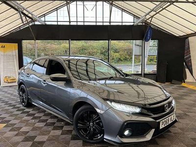 Grey Used 2019 Honda Civic Sport Hatchback | £10,795 (Good price)