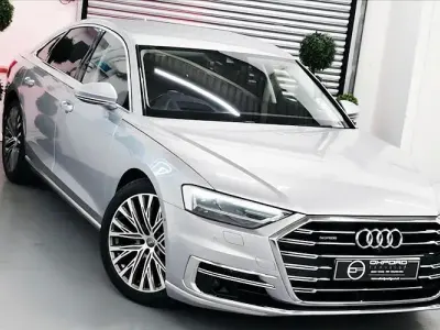 Used Audi A8 Advanced 340 HP (250 kW) 2018 Silver Sedan