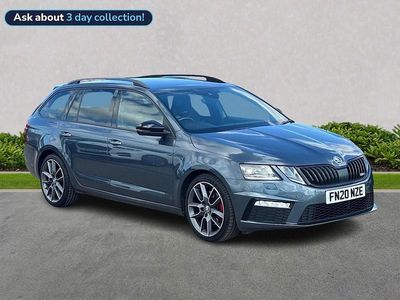 Used Skoda Octavia vRS 184 HP (135 kW) 2020 Grey Estate