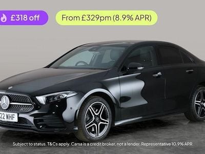 Black Used 2022 Mercedes A250 AMG Line Premium Plus Sedan | £20,695 (Fair price)