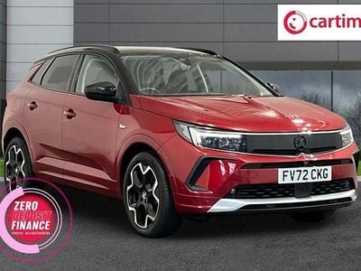 Used Vauxhall Grandland X Ultimate 130 HP (95 kW) 2022 Red SUV