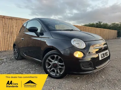 Used Fiat 500 S 69 HP (50 kW) 2014 Black Hatchback