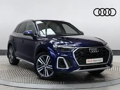 Used Audi Q5 S-Line 204 HP (150 kW) 2024 Blue SUV