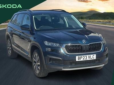 Used Skoda Kodiaq SE Drive 147 HP (108 kW) 2023 Blue SUV