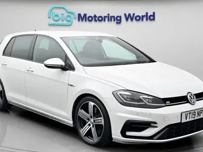 Used VW Golf VII R 300 HP (220 kW) 2019 White Hatchback